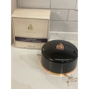 Vintage Lanvin Arpege Charles of the Ritz Dusting Powder 7 oz No Puff New Open